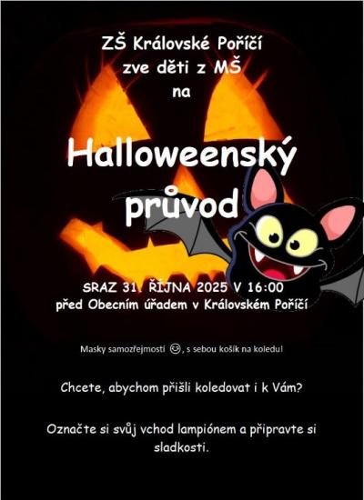 Halloweenský průvod