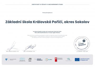 Máme doběhnuto! Naše děti pomohly se sběrem dat pro mezinárodní studii HBSC 